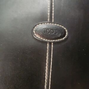TOD'S Black Leather Men's Bag